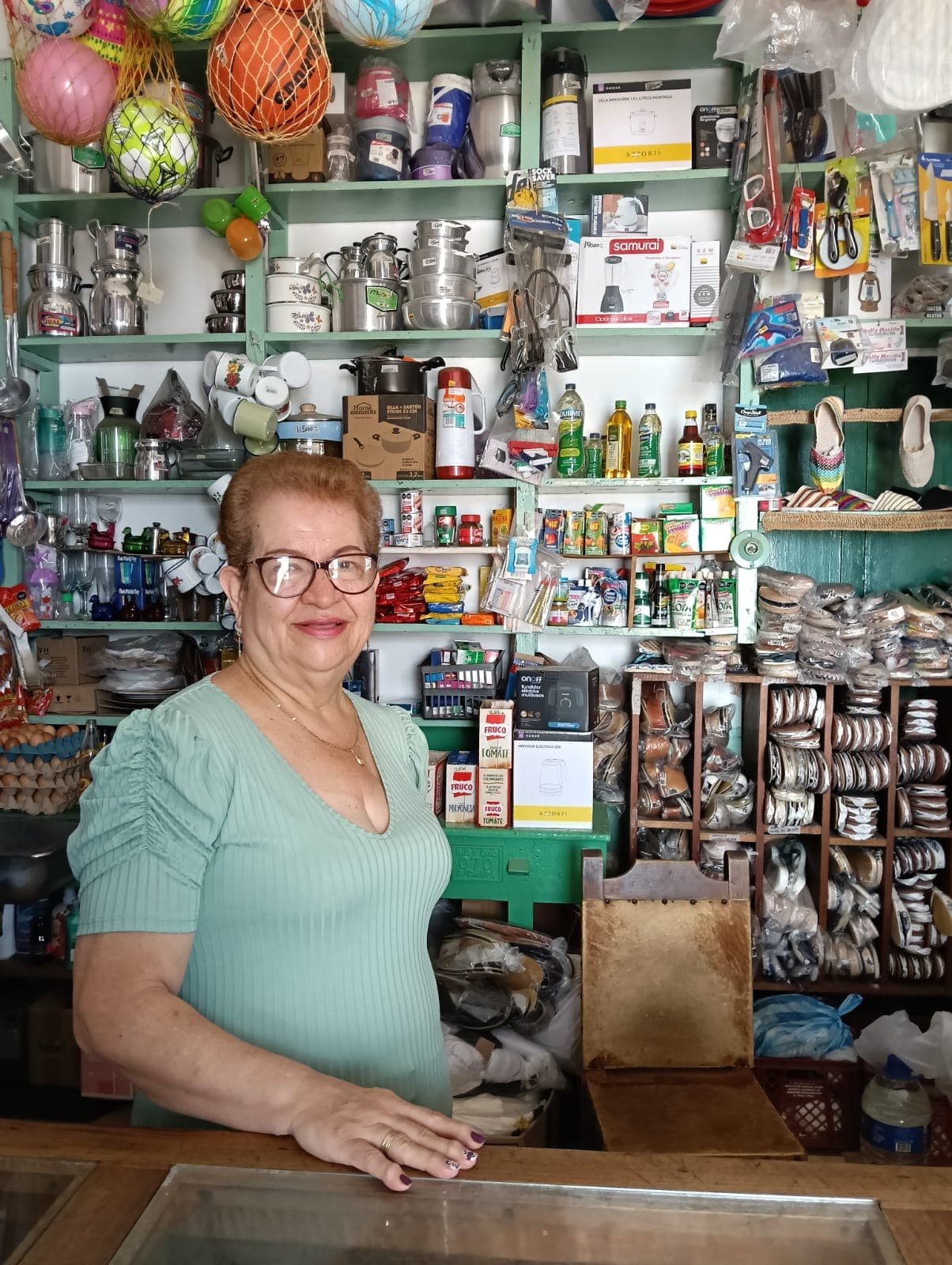 Martica en la tienda