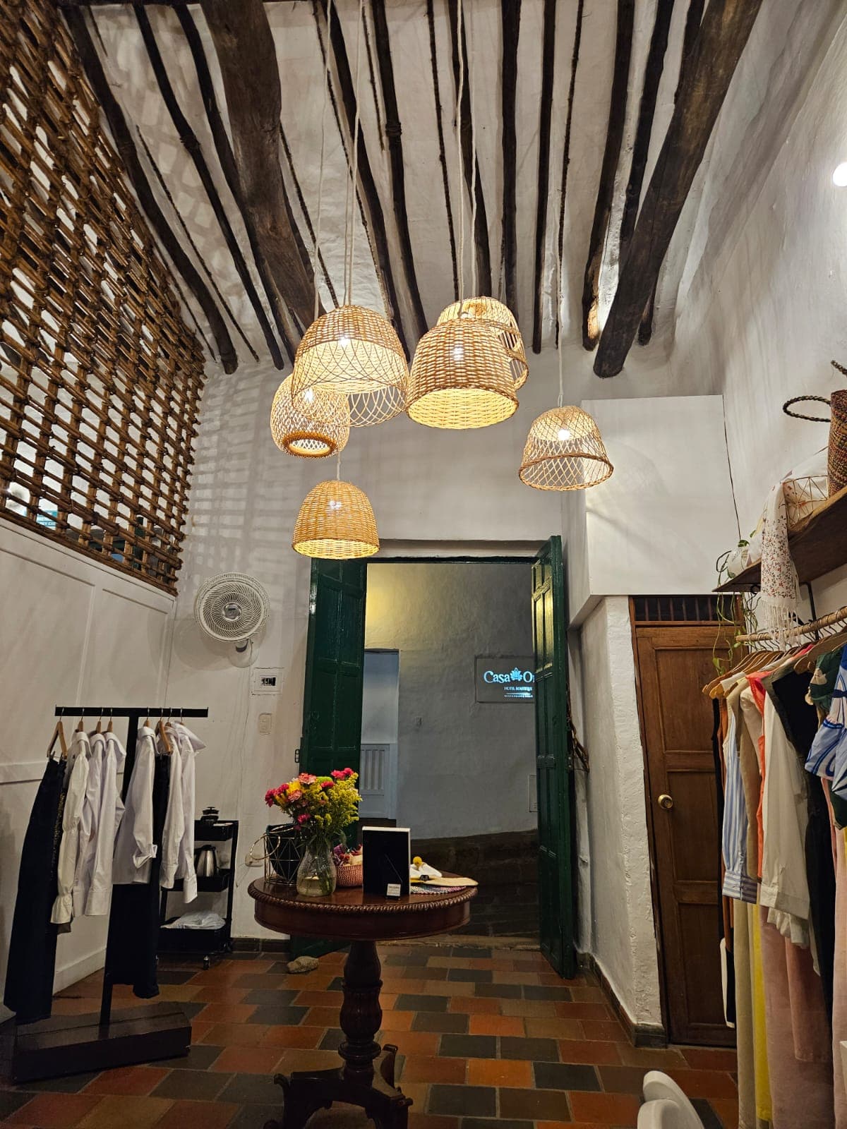 Vista interior de la tienda